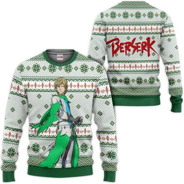 Berserk Serpico Ugly Christmas Sweater Custom For Anime Fans 1