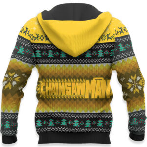 Chainsaw Man Denji Ugly Christmas Sweater Custom For Anime Fans 8
