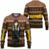 Chainsaw Man Kobeni Higashiyama Ugly Christmas Sweater Custom For Anime Fans 10