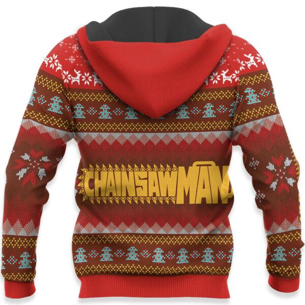 Chainsaw Man Makima Ugly Christmas Sweater Custom For Anime Fans 4