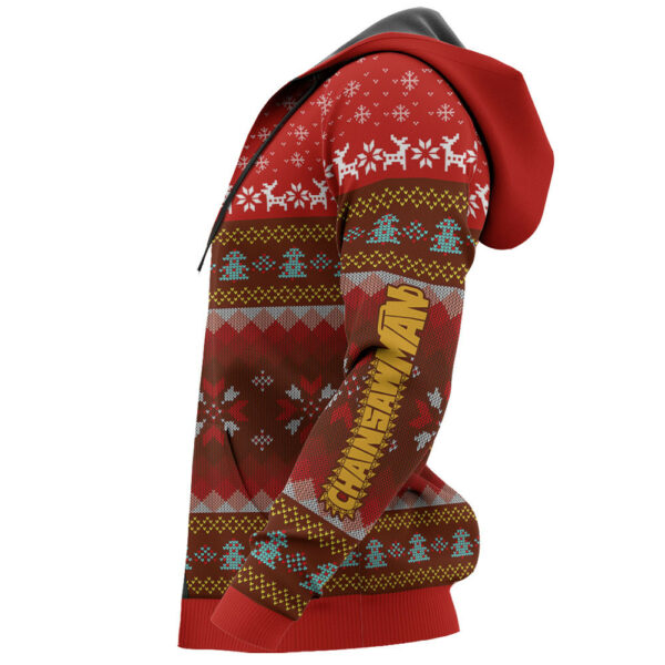 Chainsaw Man Makima Ugly Christmas Sweater Custom For Anime Fans 5