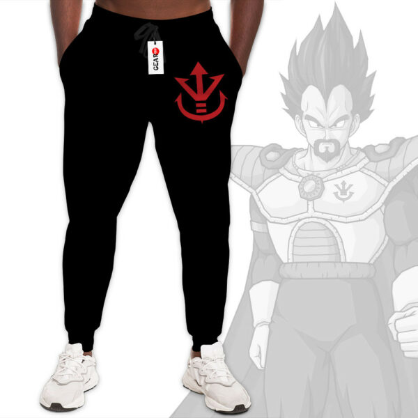 Dragon Ball Saiyan Royal Family Symbol Custom Anime Sweatpants HA0612 1