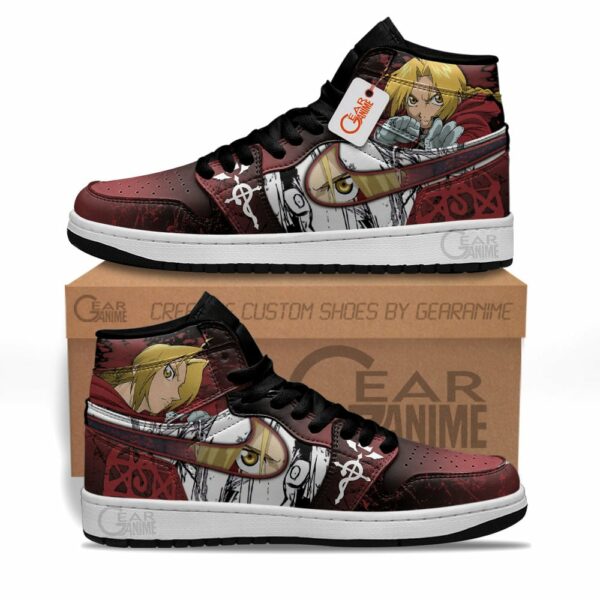 Edward Elric Anime Shoes Custom Sneakers MN2102 2