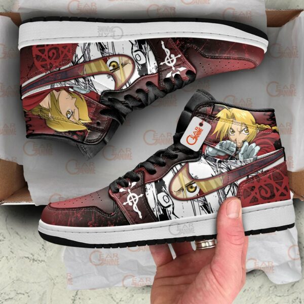 Edward Elric Anime Shoes Custom Sneakers MN2102 3