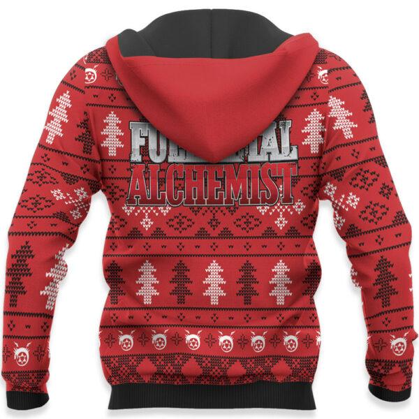 Fullmetal Alchemist Ugly Christmas Sweater Custom For Anime Fans 4