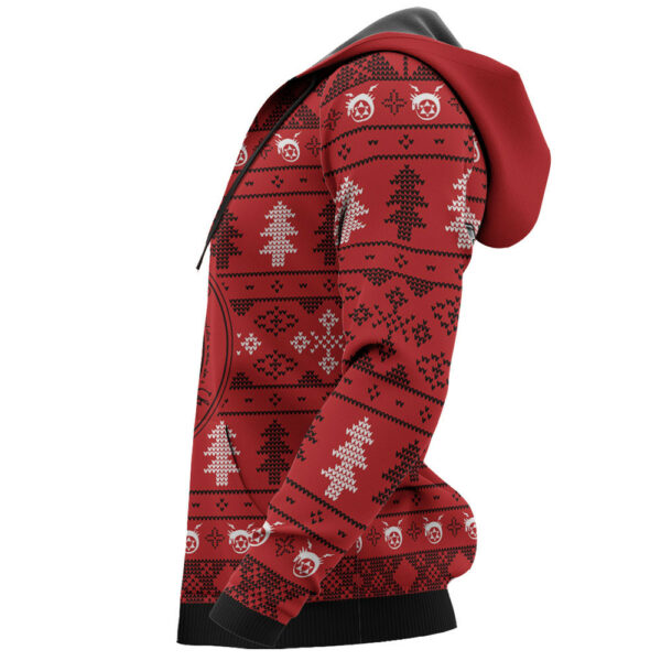 Fullmetal Alchemist Ugly Christmas Sweater Custom For Anime Fans 5