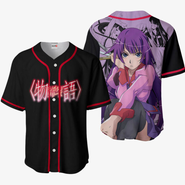 Hitagi Senjougahara Jersey Shirt Custom Anime Merch Clothes HA1101 1