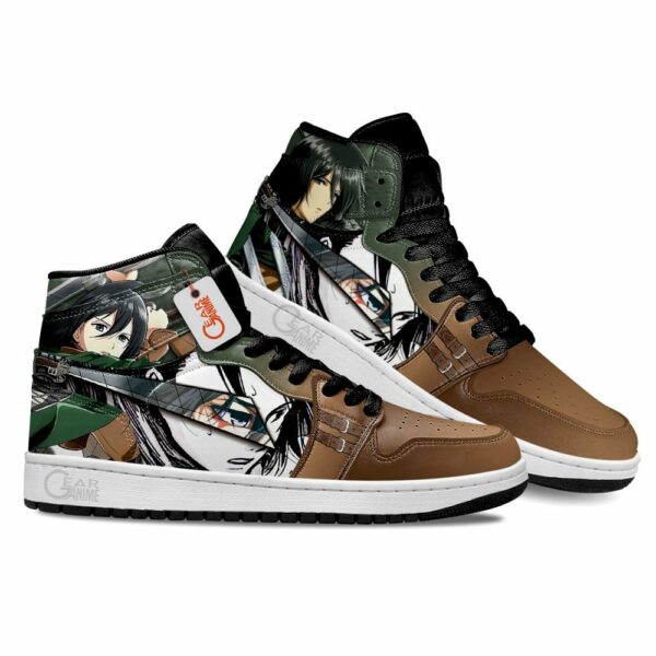 Mikasa Ackerman Anime Shoes Custom Sneakers MN2102 1