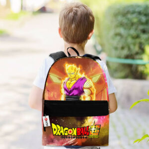 Orange Piccolo Backpack Dragon Ball Super Custom Anime Bag 5