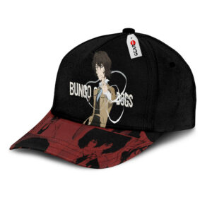 Osamu Dazai Baseball Cap Bungo Stray Dogs Custom Anime Hat For Fans 5