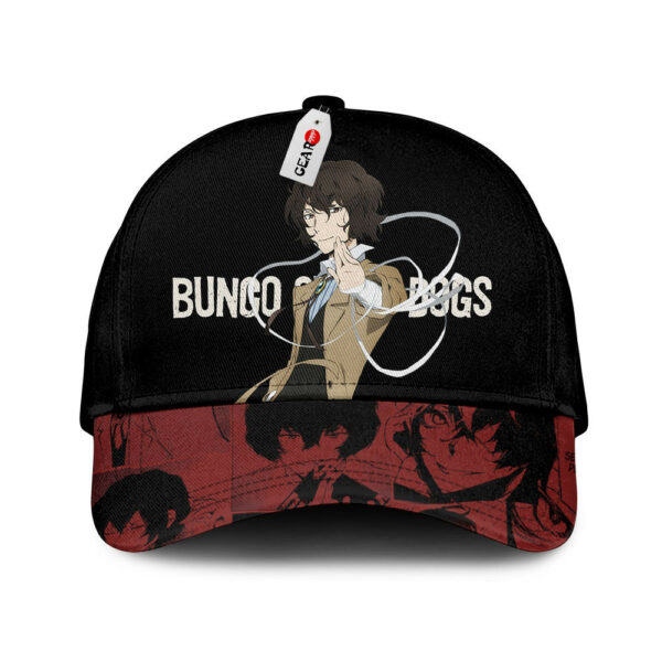 Osamu Dazai Baseball Cap Bungo Stray Dogs Custom Anime Hat For Fans 1