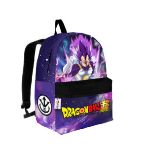 Vegeta Ultra Ego Backpack Dragon Ball Super Custom Anime Bag 4