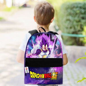 Vegeta Ultra Ego Backpack Dragon Ball Super Custom Anime Bag 5
