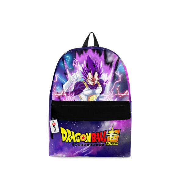 Vegeta Ultra Ego Backpack Dragon Ball Super Custom Anime Bag 1