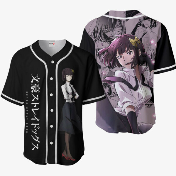 Akiko Yosano Jersey Shirt Custom Anime Merch Clothes HA1101 1