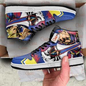 All Might Shoes MHA Anime Custom Sneakers MN2102 5