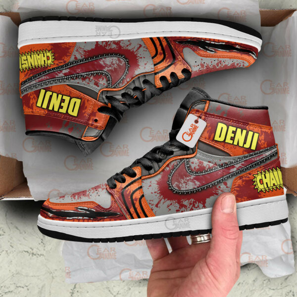 Chainsaw Man Denj Custom Anime Shoes MN17031 1