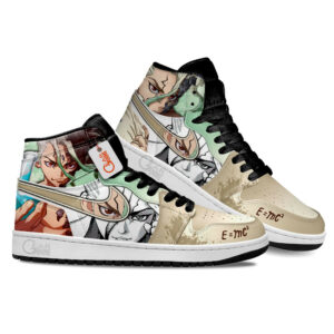 Dr Stone Senku Ishigami Custom Anime Shoes MN2102 5