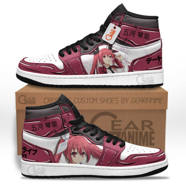 Date A Live Kotori Itsuka Sneakers Custom Anime Shoes MN1403 3