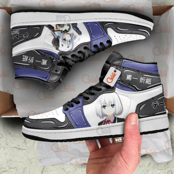 Date A Live Origami Tobiichi Sneakers Custom Anime Shoes MN1403 1