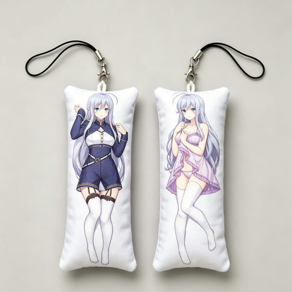 86 - Eighty Six: The Eighty-Six Zone Vladlena Milizé Lena Mini Pillow Phone Strap Keychain (in sets of 5 pieces)