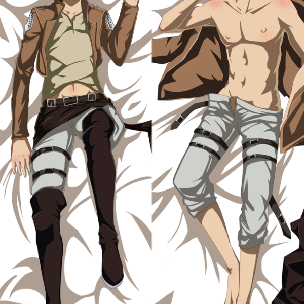 Anime Dakimakura Pillow Attack on Titan Eren Jaeger original