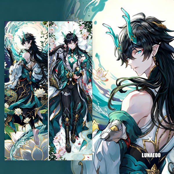 Anime Dakimakura Body Pillow Honkai:Star Rail Dan Heng Imbibitor Lunae LUNAE00