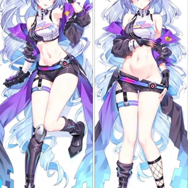 Anime Dakimakura Pillow Honkai StarRail Silver Wolf LV.999 YC1383