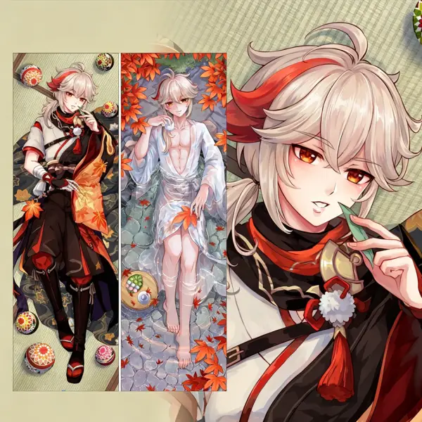 Anime Dakimakura Body Pillow Genshin Impact Kaedehara Kazuha WY00