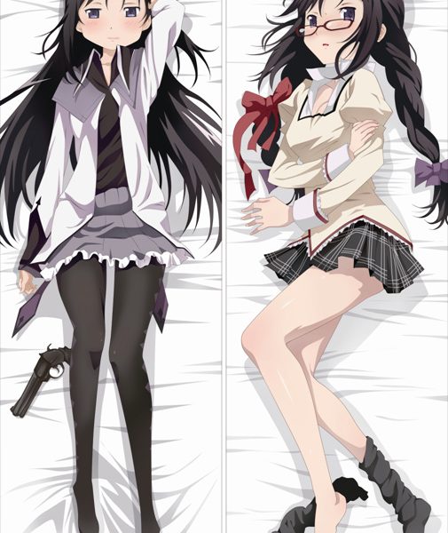 Anime Dakimakura Body Pillow Puella Magi Madoka Magica Akemi Homura MQ038