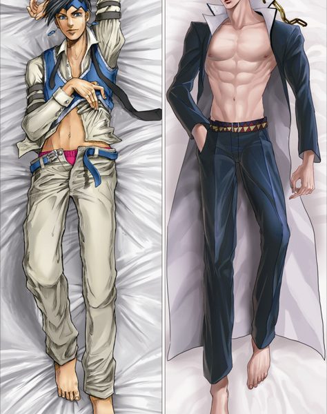 JoJo's Bizarre Adventure Rohan Kishibe Jotaro Kujo Anime Dakimakura Body SM1104