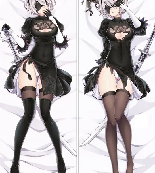 Anime Dakimakura Body Pillow NieR: Automata YoRHa No.2 Type B 2B YC0647