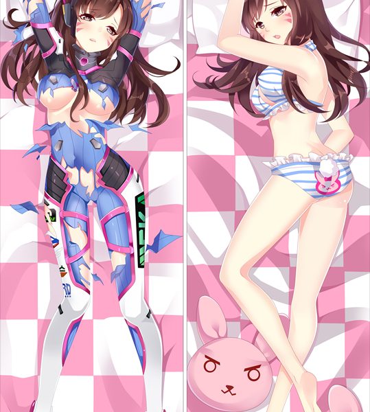 Anime Dakimakura Body Pillow Overwatch D.Va Hana Song SM1779