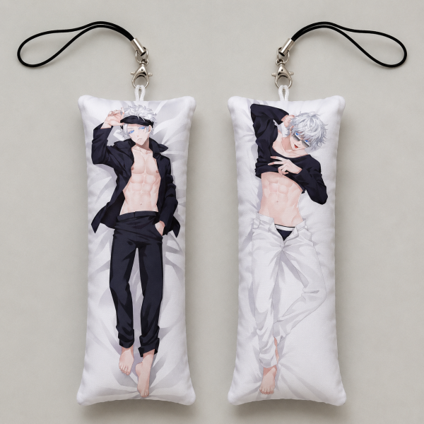 Satoru Gojo Jujutsu Kaisen Mini Pillow Phone Strap Keychain (in sets of 5 pieces) SM3061