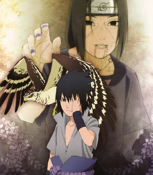 Naruto Uchiha Itachi Uchiha Sasuke Anime Bed Sheet 150×200cm CDYC118