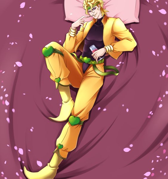 JoJo's Bizarre Adventure Dio Brando Anime Bed Sheet 150×200cm CDYC201