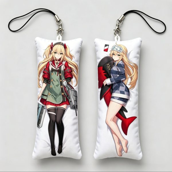 Hipper Azur Lane Mini Pillow Phone Strap Keychain No.4856 (in sets of 5 pieces)