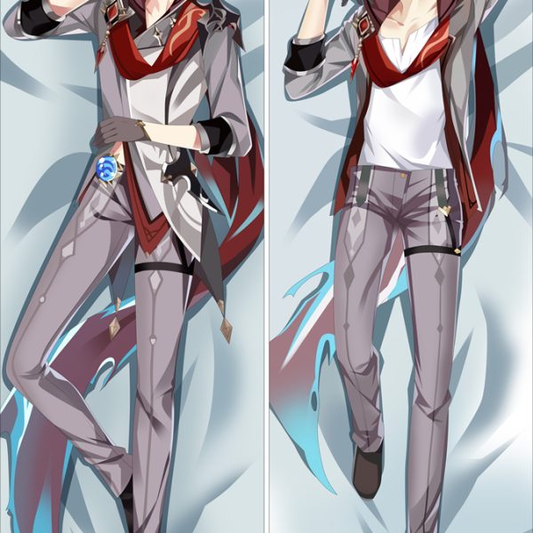 Genshin Impact Tartaglia Childe Ajax Anime Dakimakura Body Pillow SM3049