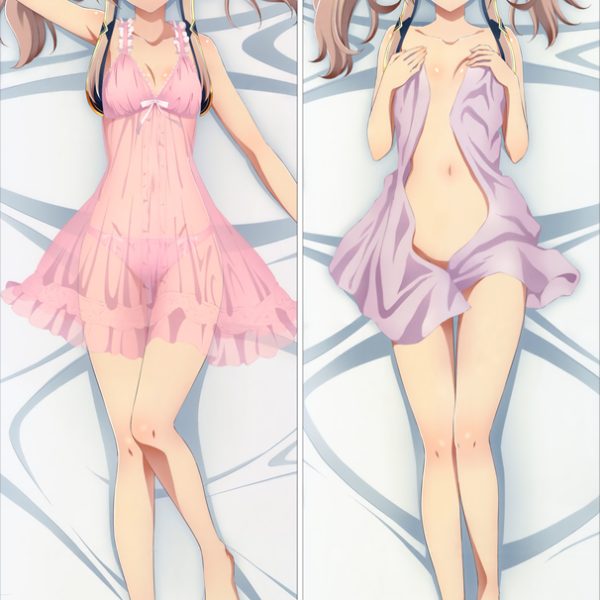Necron Sasha The Misfit of Demon King Academy Anime Dakimakura Body Pillow SM3236