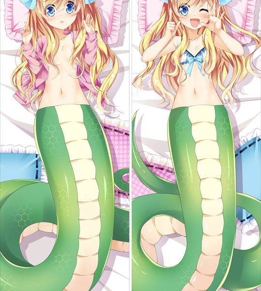 Dropkick on My Devil!! Jashin-chan Dropkick Jashin Anime Dakimakura Body Pillow YC0782