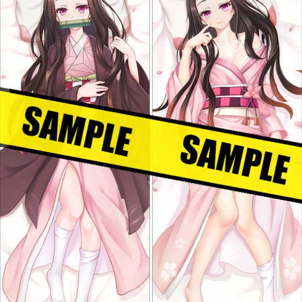 Demon Slayer: Kimetsu no Yaiba Kamado Nezuko Anime Dakimakura Body Pillow YC0895