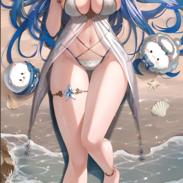 Yukihana Lamy Hololive 70×170cm Peach Skin Tapestry Anime Wall Scroll