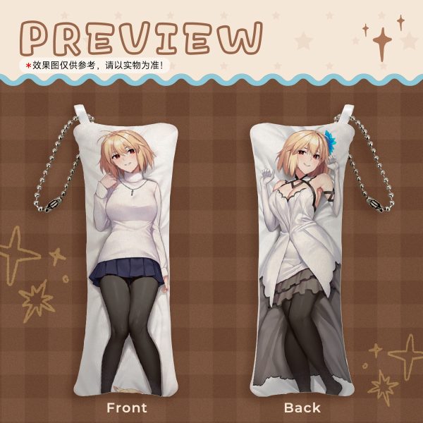 Arcueid Brunestud Tsukihime Mini Pillow Phone Strap Keychain (in sets of 5 pieces)