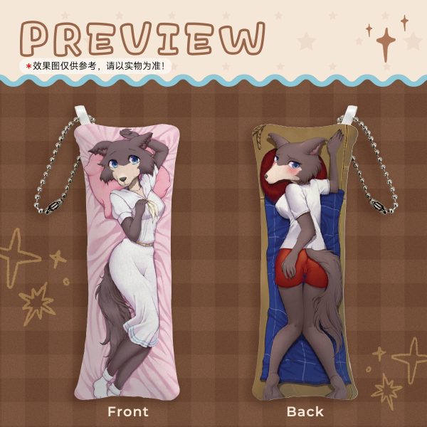 Juno Beastars Mini Pillow Phone Strap Keychain (in sets of 5 pieces)