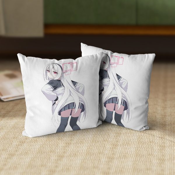 Kei Blue Archive 2433 Anime Dakimakura Square Pillow 45x45cm/18x18 Inch