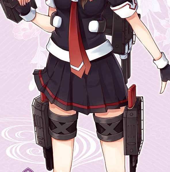 Shigure Kai Ni Kantai Collection 40×100cm Peach Skin Tapestry Anime Wall Scroll Home Decor Poster