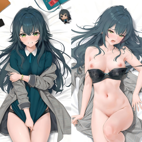 Tsukimura Temari Gakuen Idolm@ster Anime Dakimakura Body Pillow 45*80CM