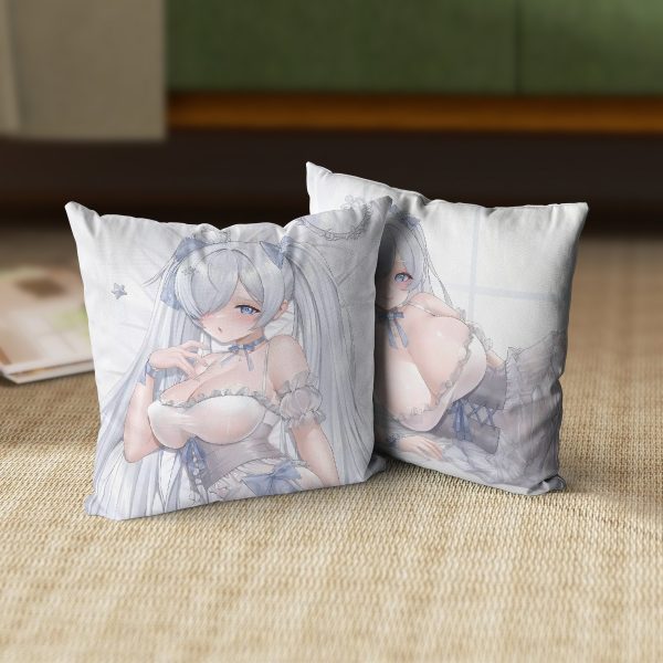 Cinderella GODDESS OF VICTORY: NIKKE Anime Dakimakura Square Pillow 45x45cm/18x18 Inch