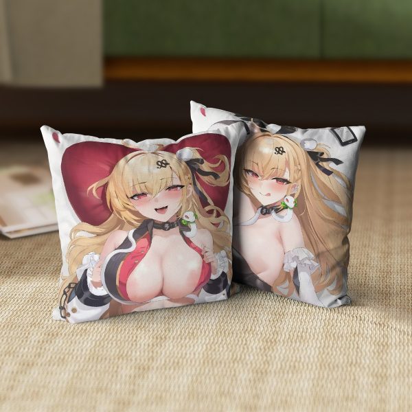 Cissia Zenless Zone Zero Anime Dakimakura Square Pillow 45x45cm/18x18 Inch