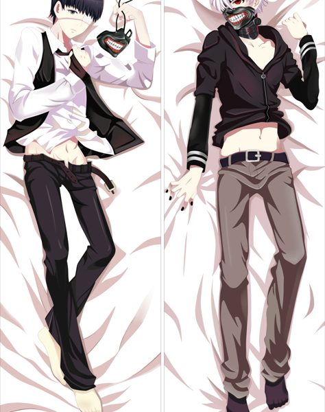 Ken Kaneki Tokyo Ghoul Anime Dakimakura Body Pillow NK077